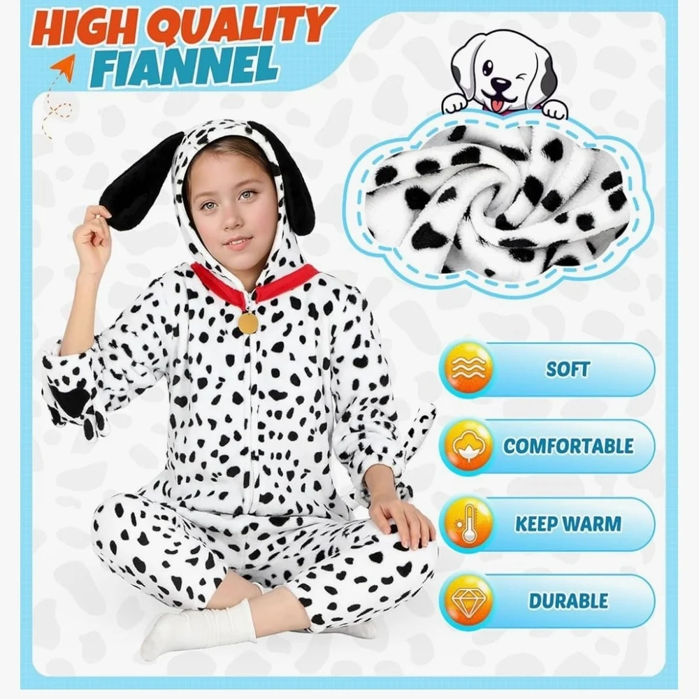 Dalmatian Dog Kids Costume